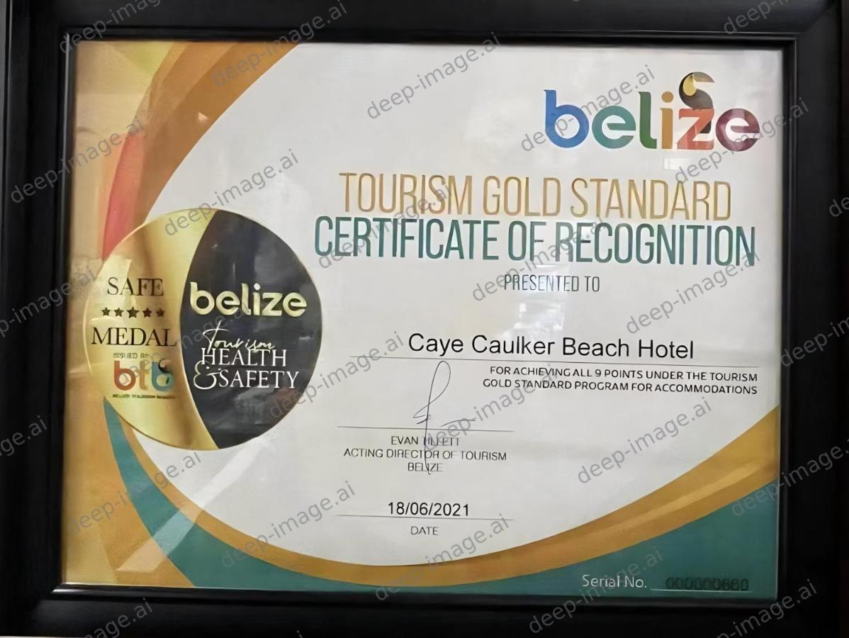 Caye Caulker Beach Hotel Экстерьер фото